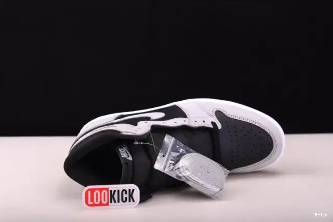 Bmlin Shoes Retro 555088-035 Black Air 1 Smoke Jordan Light High Grey White 0613